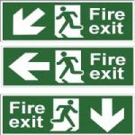 ermgncy6 Fire Industry Signs